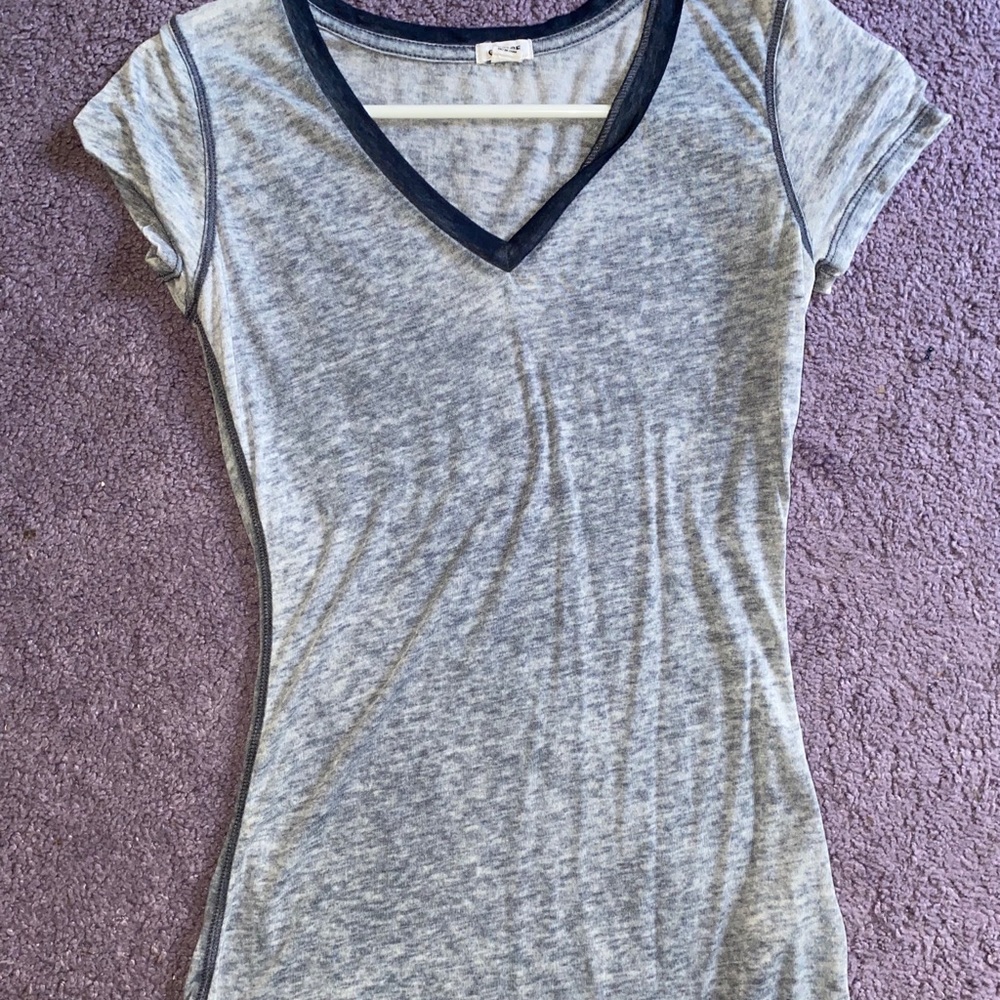 Plain blue tee